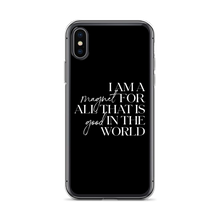 iPhone X/XS I'm a magnet for all that is good in the world (motivation) iPhone Case by Design Express