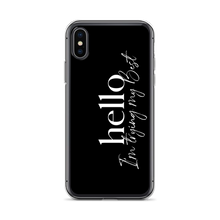 iPhone X/XS Hello, I'm trying the best (motivation) iPhone Case by Design Express