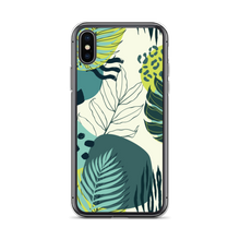 iPhone X/XS Fresh Tropical Leaf Pattern iPhone Case by Design Express