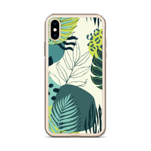 Fresh Tropical Leaf Pattern iPhone Case by Design Express