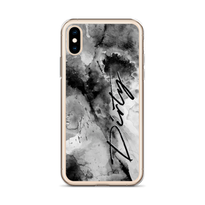 Dirty Abstract Ink Art iPhone Case by Design Express