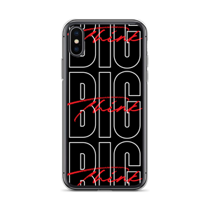 iPhone X/XS Think BIG (Bold Condensed) iPhone Case by Design Express