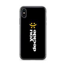 iPhone X/XS You Decide (Smile-Sullen) iPhone Case by Design Express