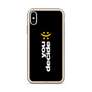 You Decide (Smile-Sullen) iPhone Case by Design Express