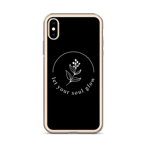 Let your soul glow iPhone Case by Design Express