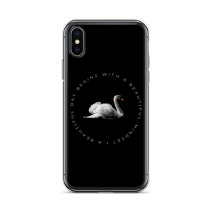 iPhone X/XS a Beautiful day begins with a beautiful mindset iPhone Case by Design Express