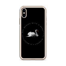 a Beautiful day begins with a beautiful mindset iPhone Case by Design Express