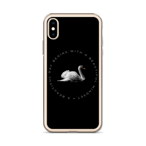 a Beautiful day begins with a beautiful mindset iPhone Case by Design Express