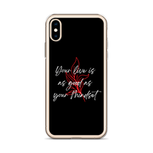 Your life is as good as your mindset iPhone Case by Design Express