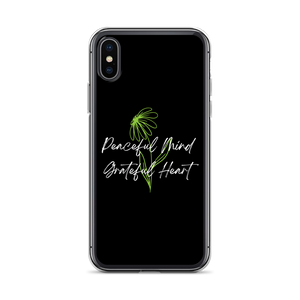 iPhone X/XS Peaceful Mind Grateful Heart iPhone Case by Design Express