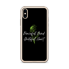 Peaceful Mind Grateful Heart iPhone Case by Design Express