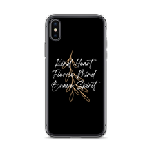 iPhone X/XS Kind Heart, Fierce Mind, Brave Spirit iPhone Case by Design Express