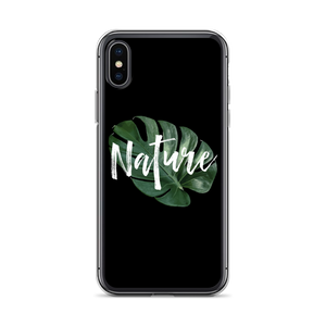 iPhone X/XS Nature Montserrat Leaf iPhone Case by Design Express