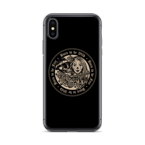 iPhone X/XS Born to be Wild, Born to be Free iPhone Case by Design Express