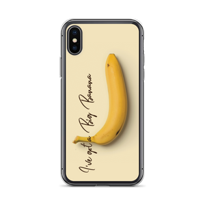 iPhone X/XS I've got a big banana iPhone Case by Design Express