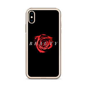 Beauty Red Rose iPhone Case by Design Express