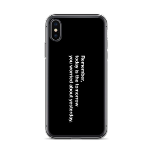 iPhone X/XS Remember Quotes iPhone Case by Design Express