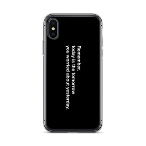 iPhone X/XS Remember Quotes iPhone Case by Design Express