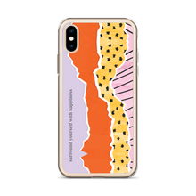 Surround Yourself with Happiness iPhone Case by Design Express