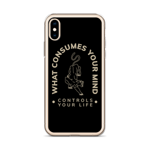 What Consume Your Mind iPhone Case by Design Express