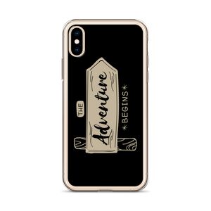 the Adventure Begin iPhone Case by Design Express