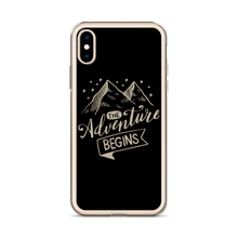 The Adventure Begins iPhone Case by Design Express