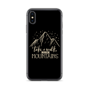 iPhone X/XS Take a Walk to the Mountains iPhone Case by Design Express