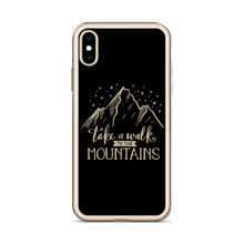 Take a Walk to the Mountains iPhone Case by Design Express