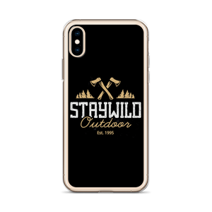 Stay Wild Outdoor iPhone Case by Design Express