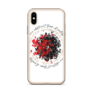 Nothing is more abstarct than reality Circle iPhone Case by Design Express