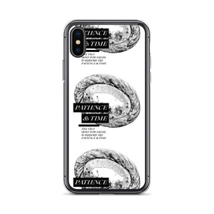 iPhone X/XS Patience & Time iPhone Case by Design Express