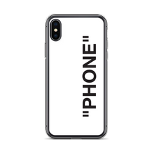 iPhone X/XS "PRODUCT" Series "PHONE" iPhone Case White by Design Express