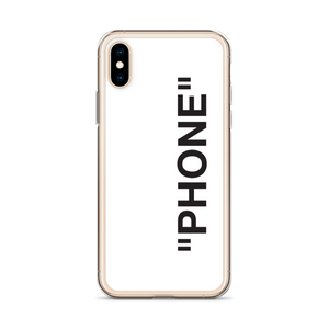 "PRODUCT" Series "PHONE" iPhone Case White by Design Express