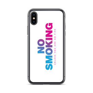 iPhone X/XS No Smoking iPhone Case by Design Express