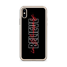 Believe in yourself Typography iPhone Case by Design Express