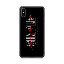 iPhone X/XS Make Your Life Simple But Significant iPhone Case by Design Express