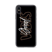 iPhone X/XS Good Vibes Typo iPhone Case by Design Express