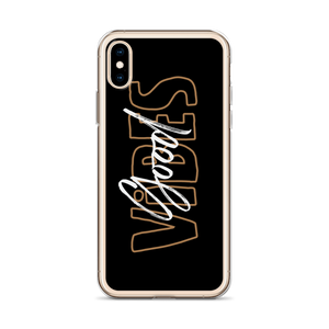 Good Vibes Typo iPhone Case by Design Express