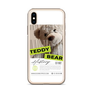 Teddy Bear Hystory iPhone Case by Design Express