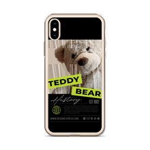 Teddy Bear Hystory iPhone Case Black by Design Express