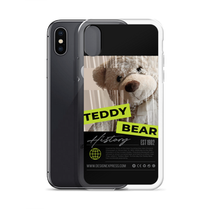 Teddy Bear Hystory iPhone Case Black by Design Express