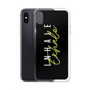 Inhale Exhale Clear Case for iPhone®