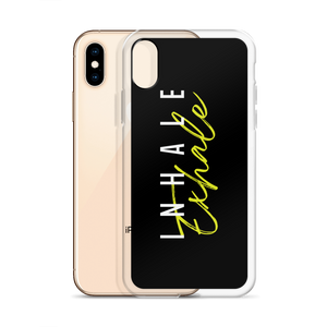 Inhale Exhale Clear Case for iPhone®