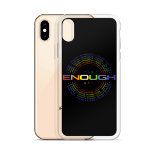 You Are Enough (Colorful) Clear Case for iPhone®