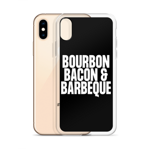 Bourbon Bacon & Barbeque (Funny) iPhone Case