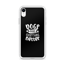 Dogs Make Everything Better (Dog lover) Funny iPhone Case by Design Express