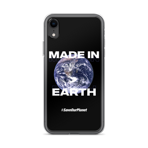 iPhone XR Save Our Planet, Made in Earth iPhone Case by Design Express