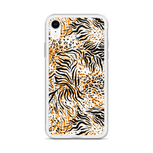 Tiger Seamless Pattern iPhone Case by Design Express