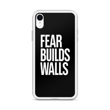 Fear Builds Walls (motivation) iPhone Case by Design Express