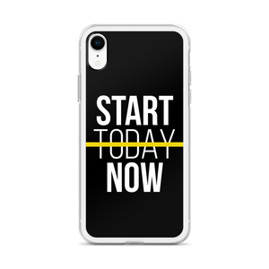 Start Now (Motivation) iPhone Case by Design Express